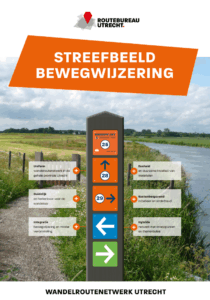 streefbeeld-wandelroutenetwerk-cover Cover streefbeeld bewegwijzering wandelroutenetwerken provincie Utrecht