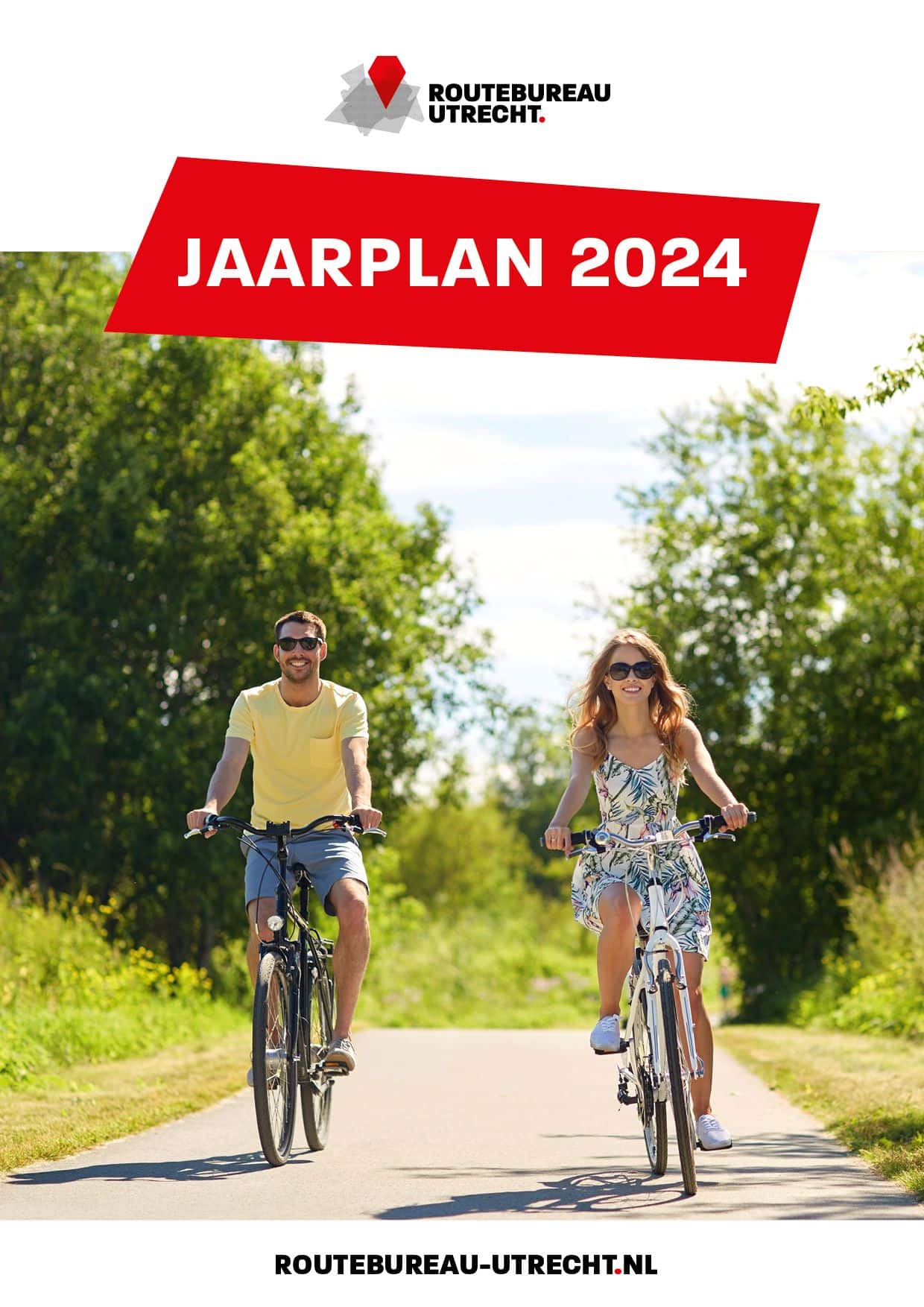 Cover Jaarplan 2024 Routebureau Utrecht